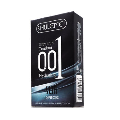 Shulemei 001 Ultra Thin Hydrating Condom - 10Pcs Pack