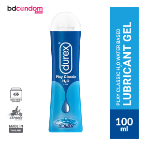 Durex Play Classic H2O Water Based Lubricant Lube Gel - 100ml (Thailand)
