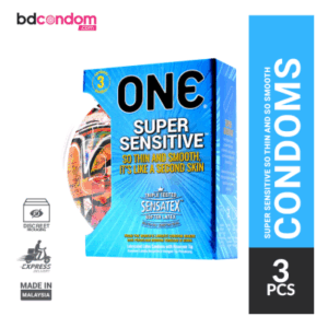 One Condom Super Sensitive So Thin And Smooth Condom - 3pcs Pack(Malaysia)