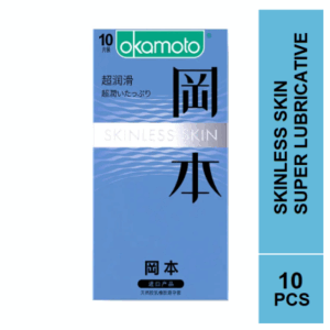 Okamoto Skinless Skin Super Lubricative Condom - 10Pcs Pack(Thailand)