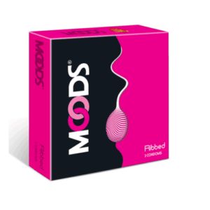 Moods Ribbed Premium Condom - 3Pcs Pack