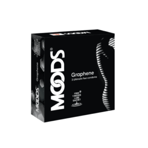 Moods Graphene Enriched Ultimate Feel Condom - 3Pcs Pack (India)