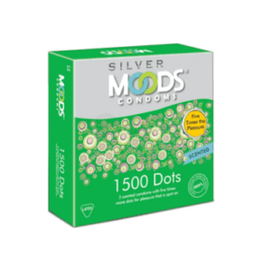 Moods Sliver 1500 Dots Condom - 3Pcs Pack(India)