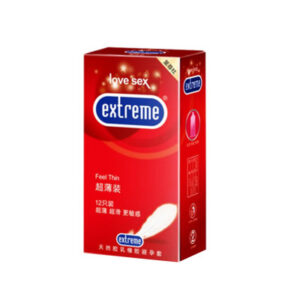 Extreme Feel Thin 52mm Condom For Men - 12pcs Pack